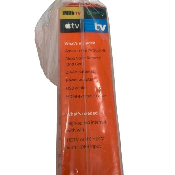 Amazon Fire TV Stick 4K Streaming Media Player 2020 Alexa Voice Remote NEW - Picture 7 of 7